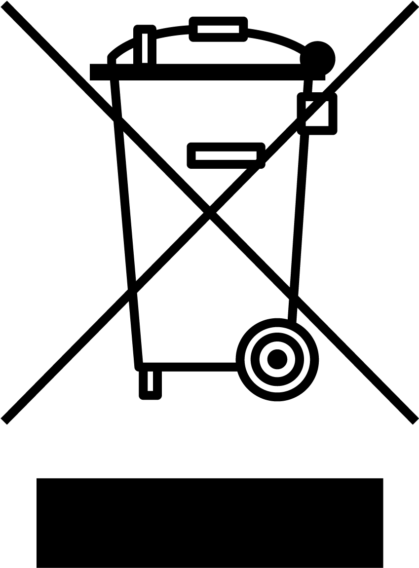 WEEE-Symbol - Elektroaltgeräte-Entsorgung